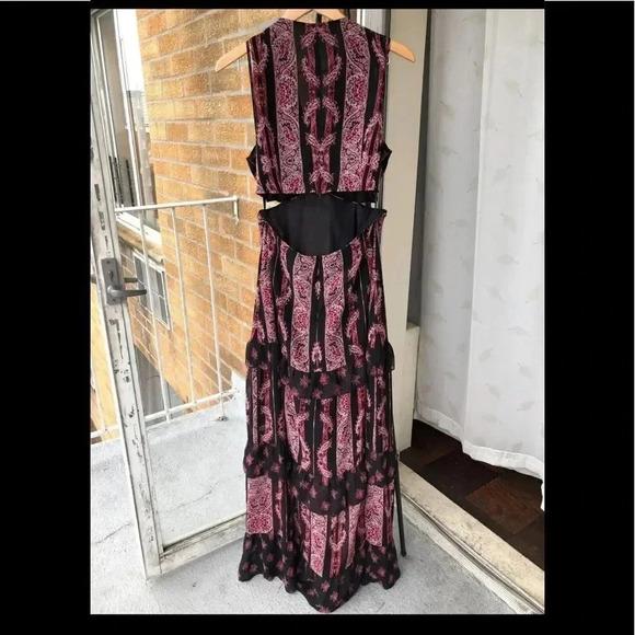 Avec Les Filles Rosie Tiered Maxi Dress size 10 - Picture 15 of 17
